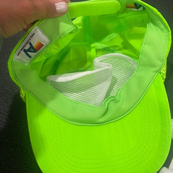 NWOT - Neon Green Aviator Nation Cap - Picture 6 of 7